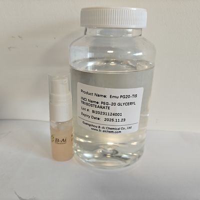 PEG-20 Glyceryl Triisostearate 86846 21 1 Λάμψη κίτρινο αφαιρετικό μακιγιάζ ελουσιοποιητής Καλό καθαριστικό ελαίων